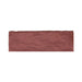Specialty Tile - Fez - 3" x 8" - Ceramic Wall Tile - Matte - Red