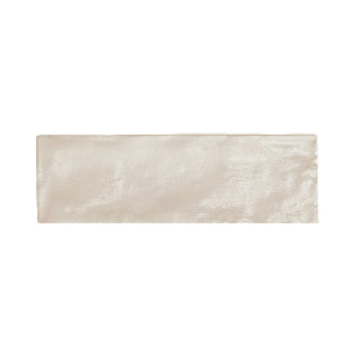 Specialty Tile - Fez - 3" x 8" - Ceramic Bullnose Trim - Glossy - Sand