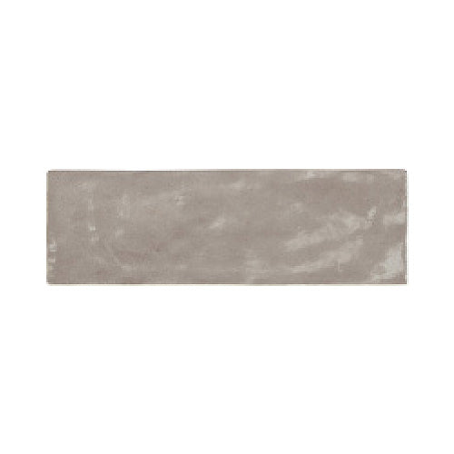Specialty Tile - Fez - 3" x 8" - Ceramic Bullnose Trim - Glossy - Taupe