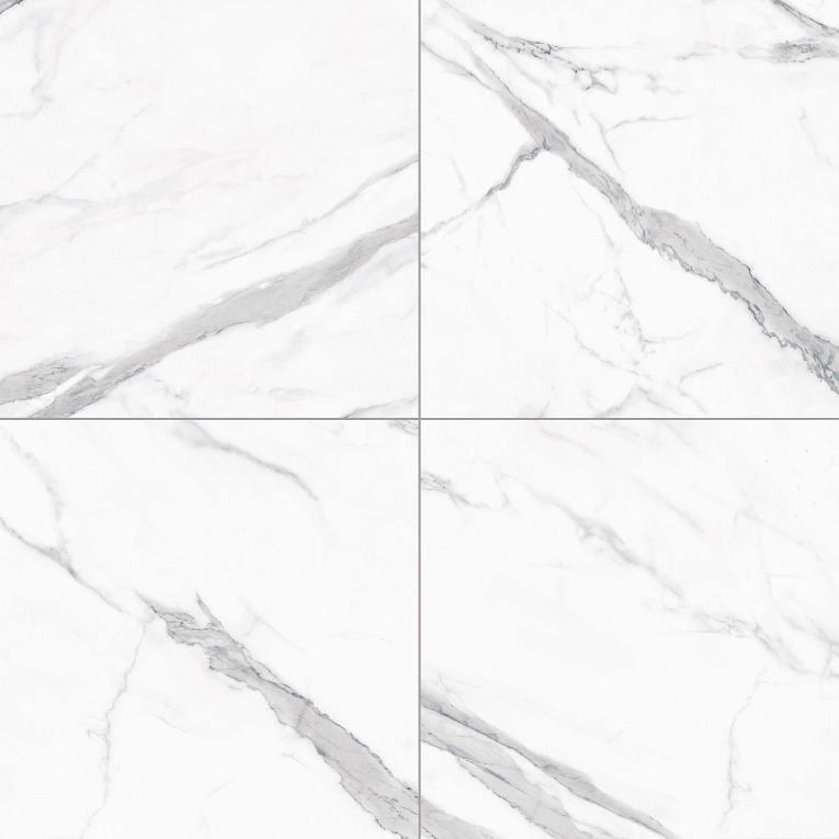 Arizona Tile - Themar Series - 24" x 24" Rectified Polished Porcelain Tile - Statuario V