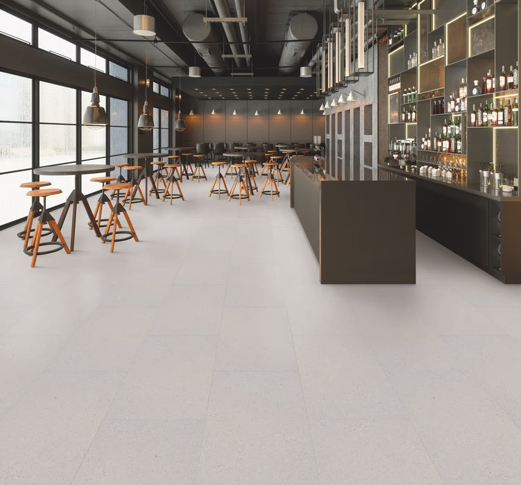 Happy Feet - Quarry Tile LVT - Stone HF1301 Room Scene