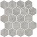 Arizona Tile - Themar Series - 2 3/8" x 2 3/8" Rectified Polished Porcelain Mosaic - Grigio Savoia