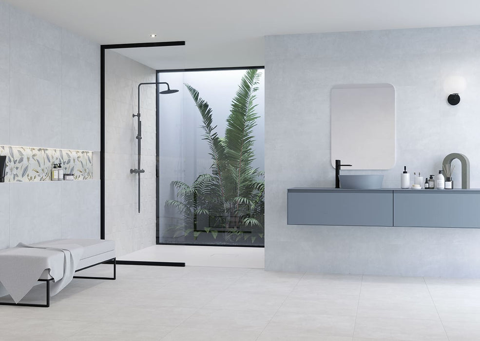 Tamiami - Toscana 24" x 24" Rectified Porcelain Tile - Blue 