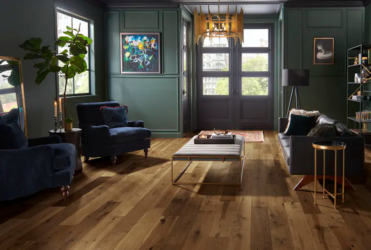 Mannington - Handcrafted - Triumph - Engineered Hardwood - Bronze Room Scene