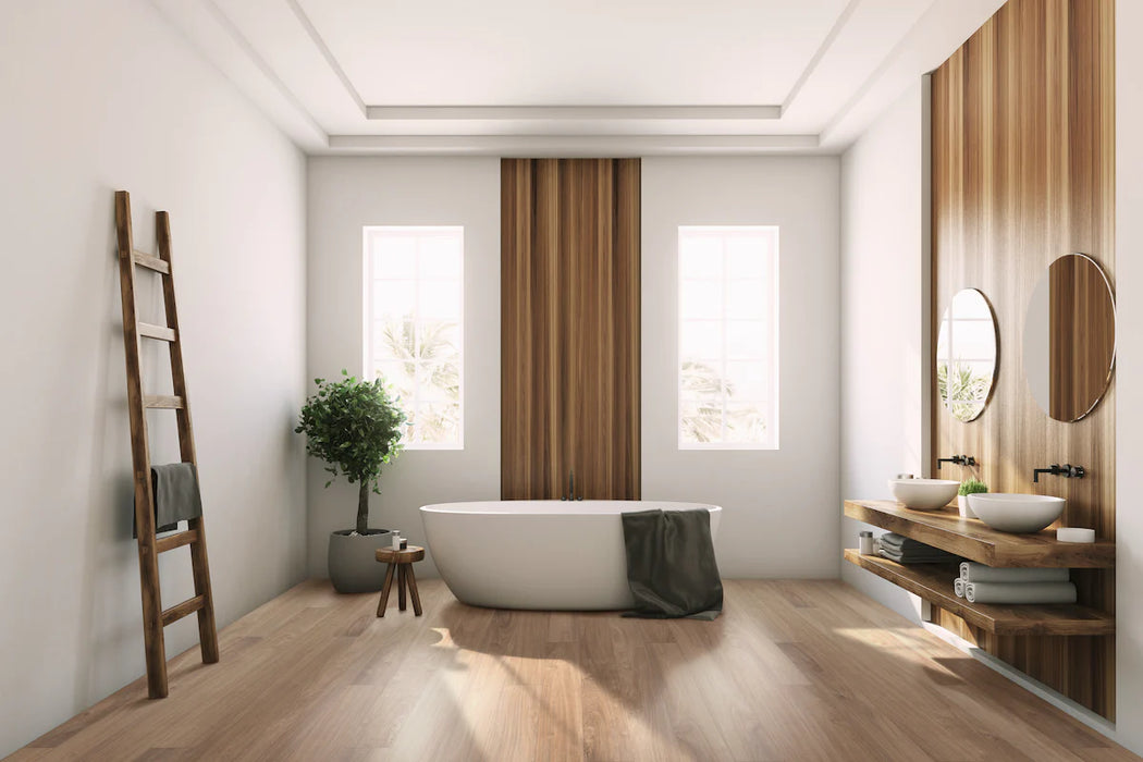 TRUCOR Prime XL by Dixie Home - 7 in. x 72 in. - Lanier Walnut Installed
