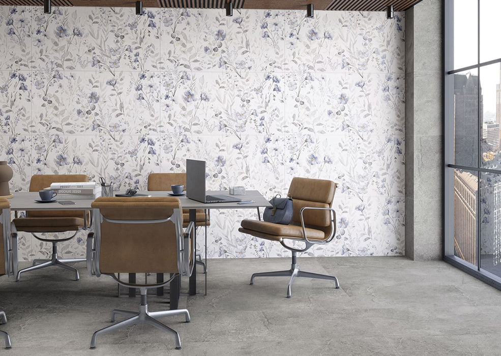 Tamiami - Fantasy 24" x 47" Rectified Porcelain Tile - Sakura Wall Install