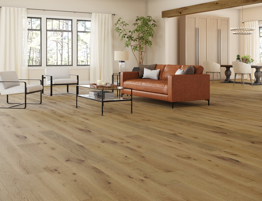 LM Flooring - Serene Pass 9 in Engineered Hardwood - Tapestry floor installation