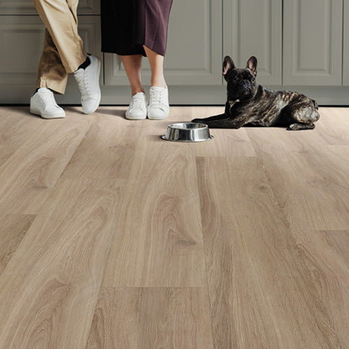 Tarkett - ProGen Plus - 9 in. x 60 in. - SPC Luxury Vinyl Plank - Bespoke Oak Autumn Room scene