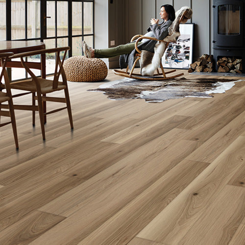 Tarkett - ProGen Plus - 7 in. x 60 in. - SPC Luxury Vinyl Plank - Tailored Hickory Au Naturale Room SCene