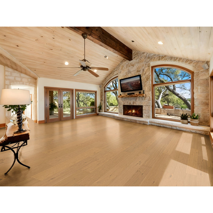 Tesoro - ForestaLux Luxury Engineered Real Wood - Heavenly Oak Installed