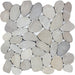 Tesoro Decorative Collection - Ocean Stone Mosaics - Tan Sliced