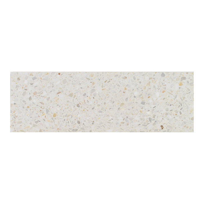 Tesoro - Venice Collection - 3 in. x 9 in. Stone Tile - Sand Terrazzo