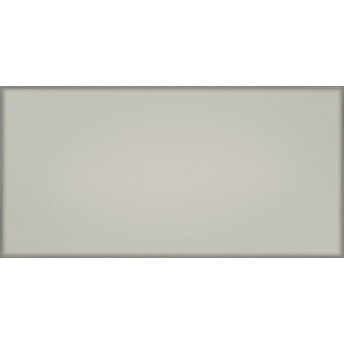 Tesoro - Vetri Series - 12 in. x 24 in. Glossy Porcelain Tile - Fume