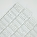 Tesoro - Watercraft Series - 11.75 in. x 11.75 in. Glass Mosaic - White Sand Installed