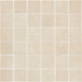 Arizona Tile - Themar Series - 2" x 2" Rectified Polished Porcelain Mosaic - Crema Marfil