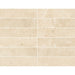 Arizona Tile - Themar Series - 3" x 12" Rectified Matte Porcelain Tile - Crema Marfil