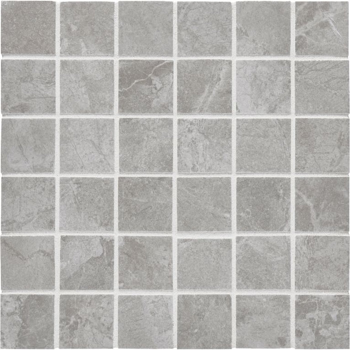 Arizona Tile - Themar Series - 2" x 2" Rectified Matte Porcelain Mosaic - Grigio Savoia
