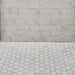 Arizona Tile - Themar Series - 2 3/8" x 2 3/8" Rectified Matte Porcelain Mosaic - Venato Gold - Installed