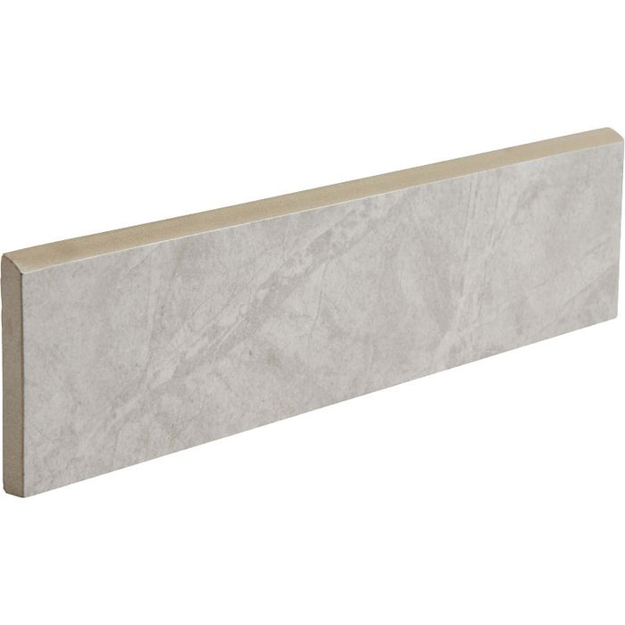 Arizona Tile - Themar Series - 3" x 12" Rectified Matte Porcelain Trim - Grigio Savoia