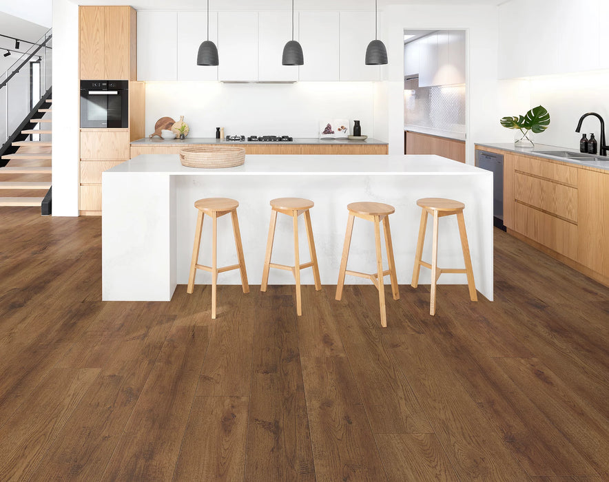 LW Flooring - Riverstone 7" x 60" Rigid Core Vinyl - Topaz Lagoon