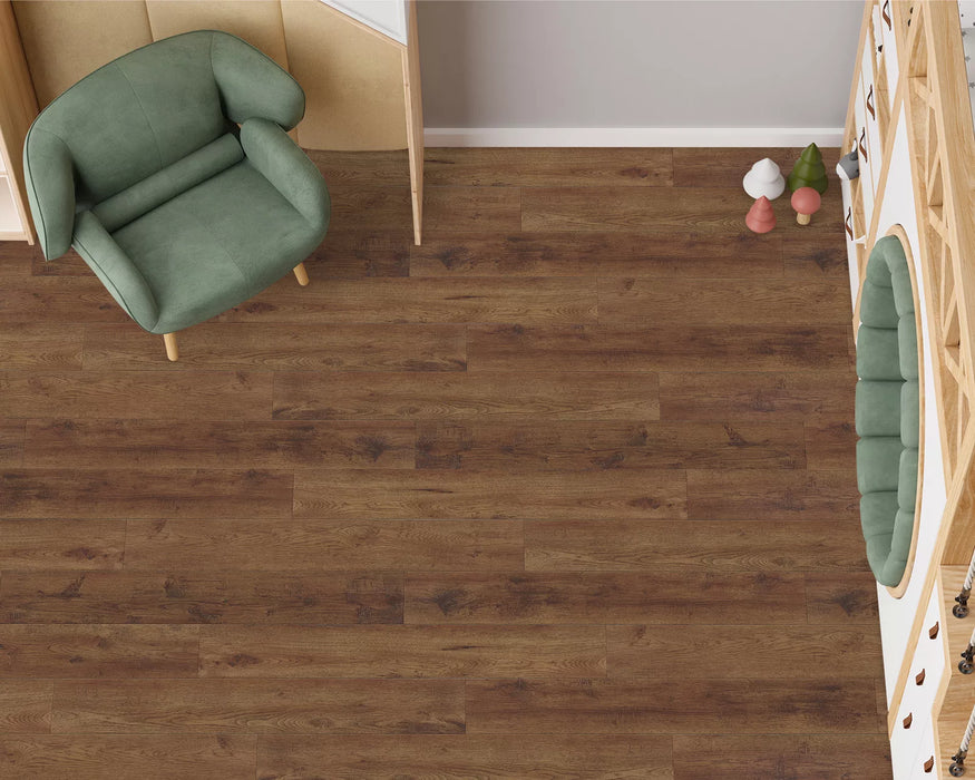 LW Flooring - Riverstone 7" x 60" Rigid Core Vinyl - Topaz Lagoon