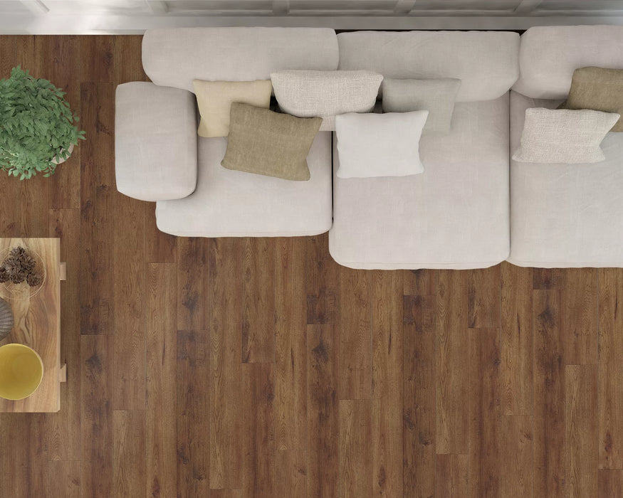 LW Flooring - Riverstone 7" x 60" Rigid Core Vinyl - Topaz Lagoon
