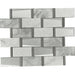 MTD - Tribeca Collection 12 in. x 13 in. Glass Subway Mosaic - Light