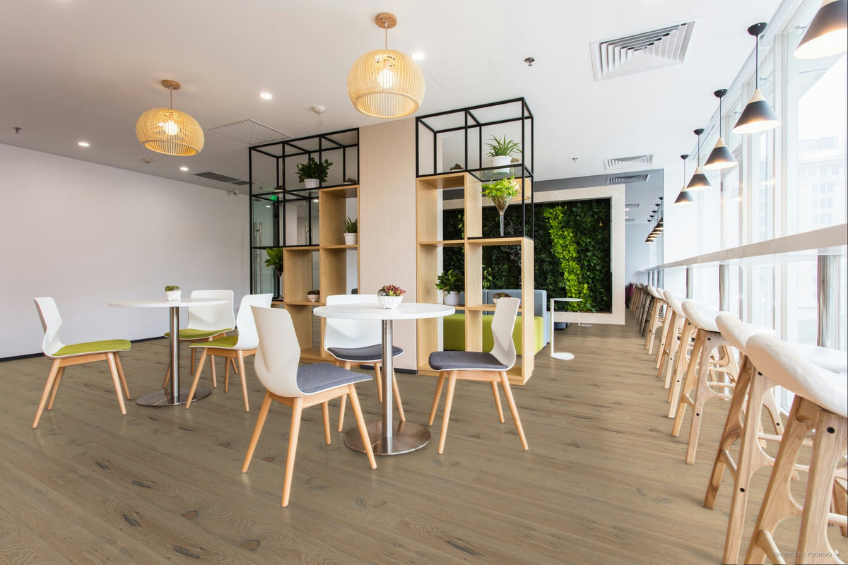 True Touch - Coast Collection - 7.5&quot; W - Engineered Hardwood - Sunset Installed