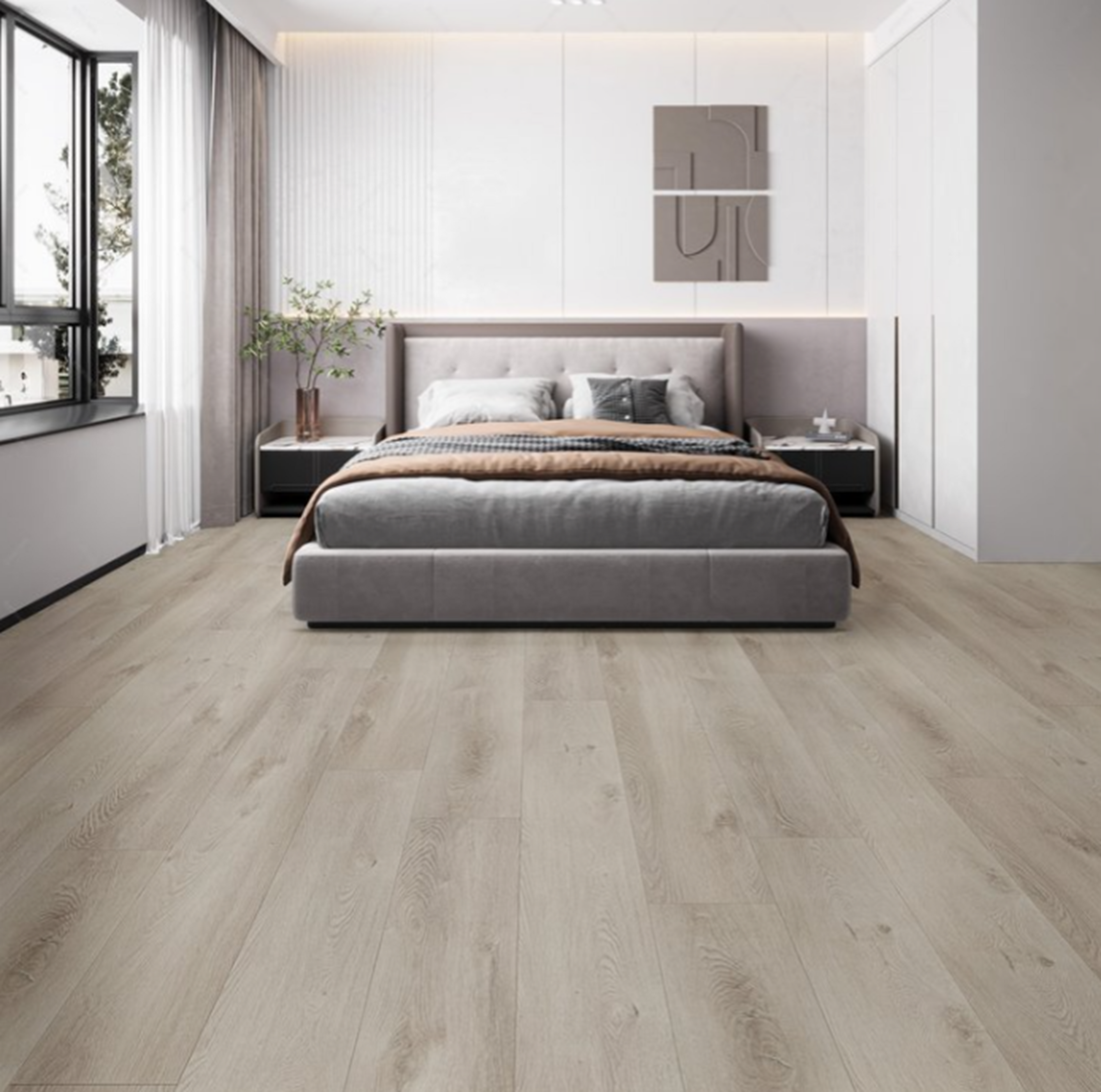 Diamond Living - The Rome XL Collection LVP - 9 1/4 in. x 5' L - Glue ...