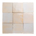Lungarno - Zellige Bespoke - 4" x 4" Glossy Terracotta Tile - Twilight Bloom