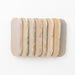 Lungarno - Zellige Bespoke - 2 " x 6" Ovals Glossy Terracotta Tile - Twilight Bloom Stacked
