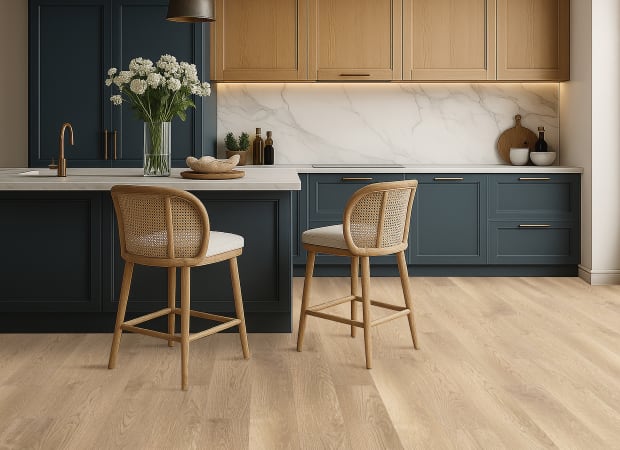 TRUCOR by Dixie Home - Tymbr Select Collection - 7.8" x 60" - Manchester Oak Installed