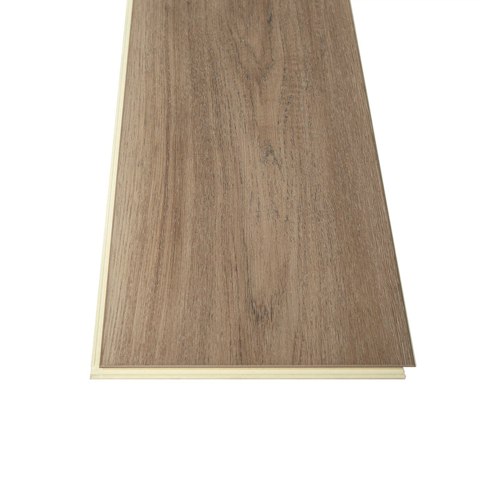 COREtec - Originals Enhanced - 9" x 72.05" - Luxury Vinyl - Worn Leather Pecan Close View