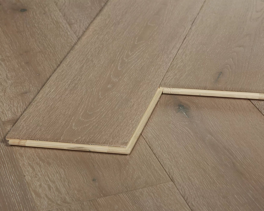 LW Flooring - Vintage Elegance - 7.5" x 74 3/4" - Engineered Hardwood - Urbino Edge View