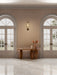 Vallelunga & Co - Intarsi Warm Collection - 24 in. x 48 in. Porcelain Tile - Creta Satin 3D Room