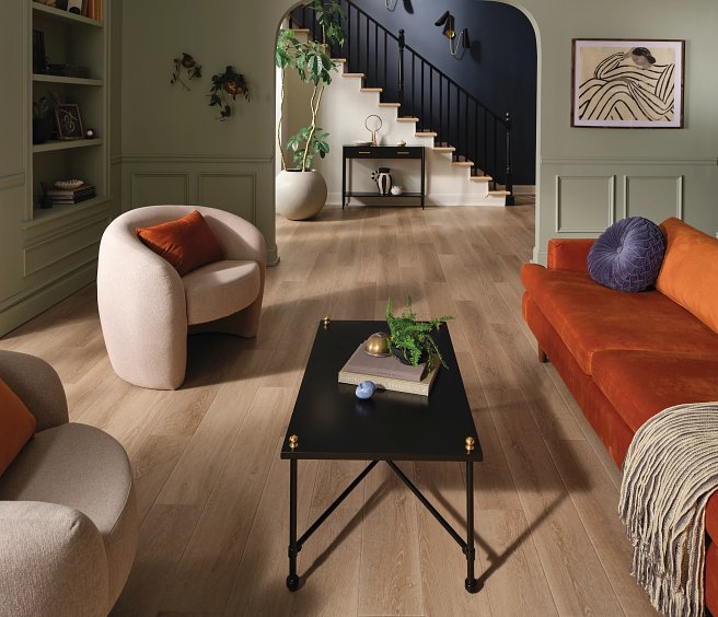 COREtec - Originals Premium - 7" x 48" - Wheat Oak floor installation