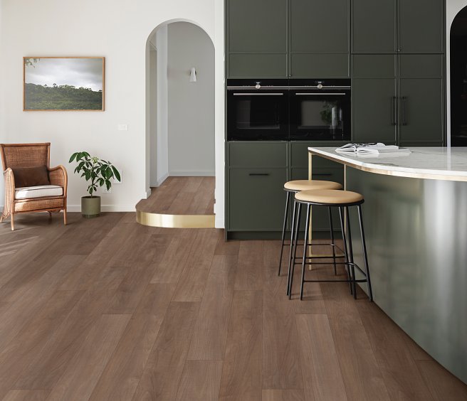COREtec - Originals Premium - 7" x 48" - Chromatic Beech floor installation