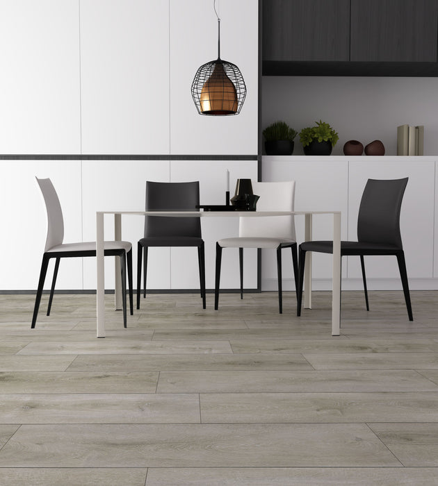 Resolve - 8.0 Series - 9" x 60" WPC - Santorini floor installation