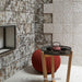 SomerTile - Aevum - 7-7/8" x 7-7/8" - Ceramic Wall Tile - White Ornato Wall Install
