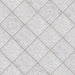 SomerTile - Aevum - 7-7/8" x 7-7/8" - Ceramic Wall Tile - White Ornato Angled Install