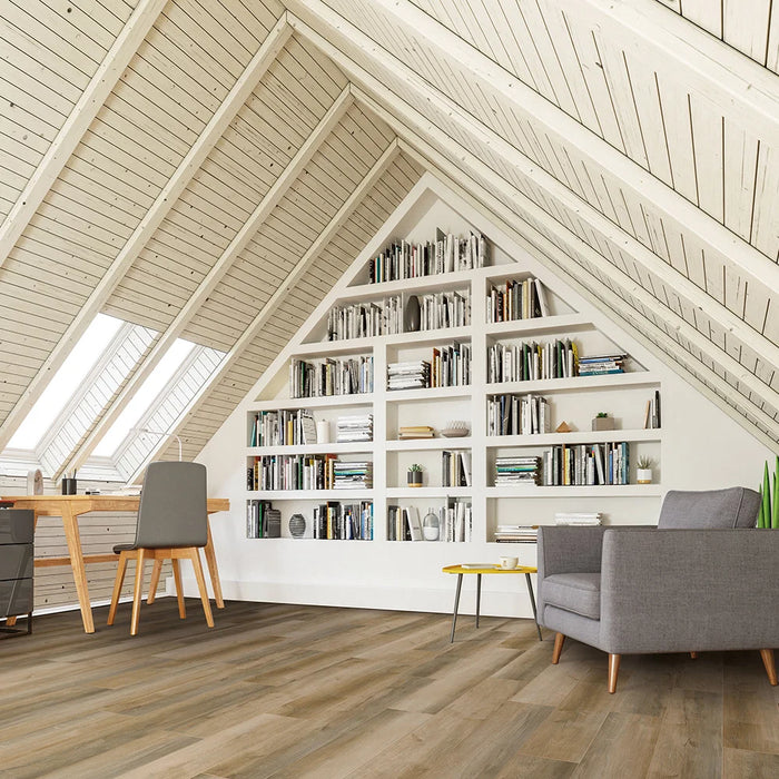 MetroFlor - Inception Reserve 200 Luxury Vinyl Plank Collection - Pergola Oak Room Scene