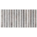 SomerTile - Rubik 6 in. x 12 in. Glossy Ceramic Wall Tile - Greige