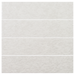 Tesoro - Alps II Series - 6 in. x 24 in. Glossy Porcelain Tile - Ice White