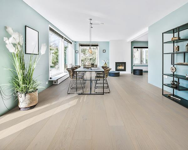 Tesoro - PremierLux - 9.5 in. x 86 in. Luxury Engineered Planks - Elated Oak Installed