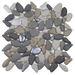 Tesoro - Liquid Rocks Series - Glass Pebble Mosaic - Southern Lakes