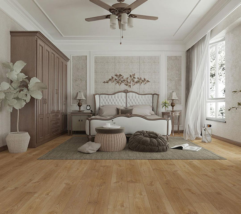 Tesoro - Luxwood XL - 9 in. x 60 in. Luxury Engineered Planks - Pebble Installed