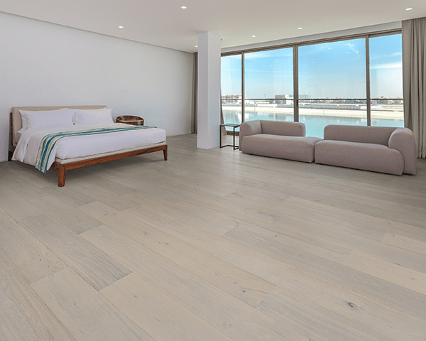 Tesoro - PremierLux - 9.5 in. x 86 in. Luxury Engineered Planks - Seaside Oak Installed