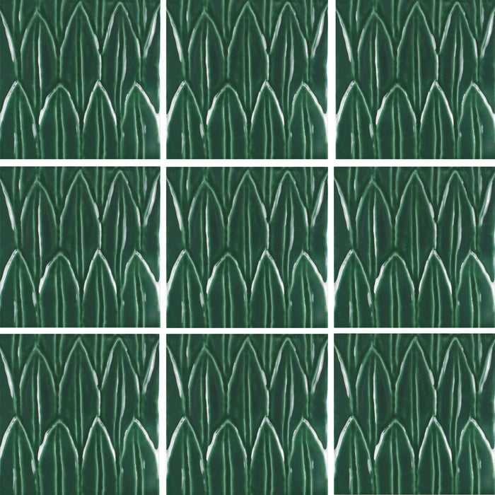 Tesoro Aquatica - SOL Verde Deco Foglia