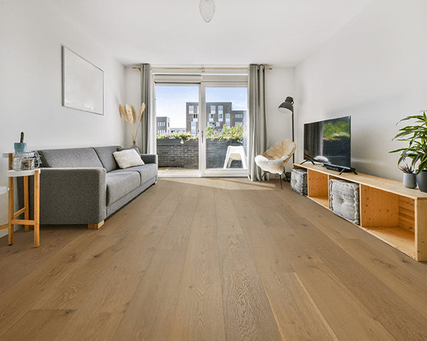 Tesoro - PremierLux - 9.5 in. x 86 in. Luxury Engineered Planks - Stunning Oak Installed