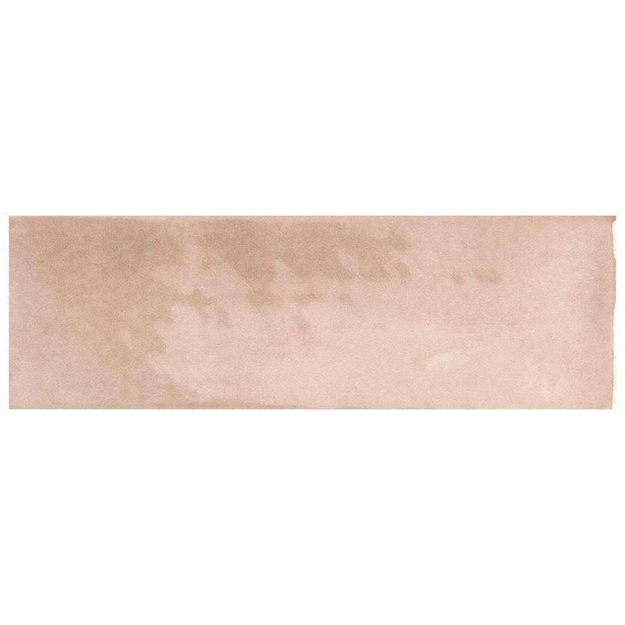 SomerTile - Coco 2 in. x 6 in. Glossy Porcelain Tile - Orchard Pink